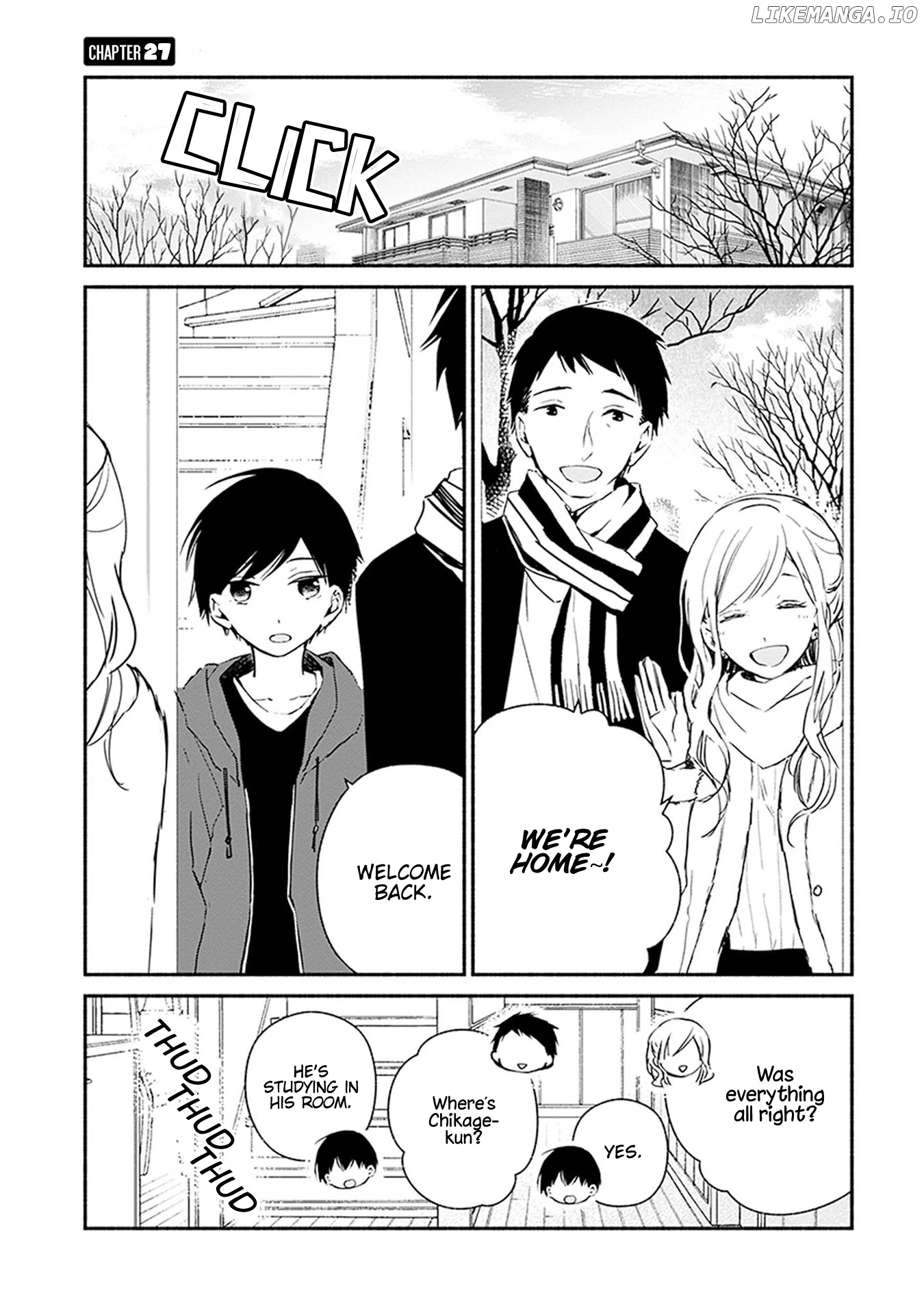 Sakazuki-san Chi no Gikyoudai chapter 27 - page 2