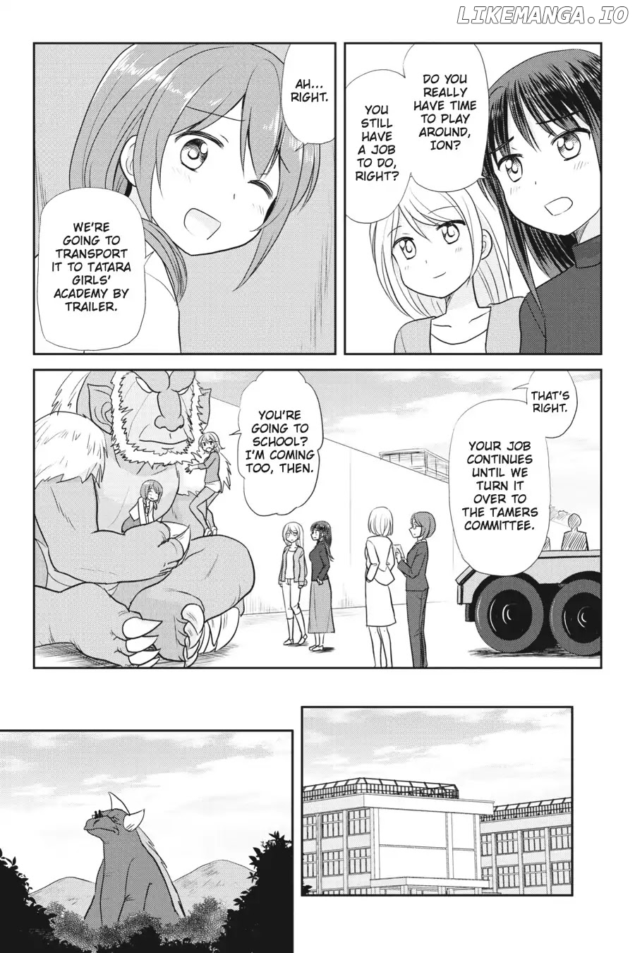 Kaijuu no Shiiku Iin chapter 13.6 - page 8