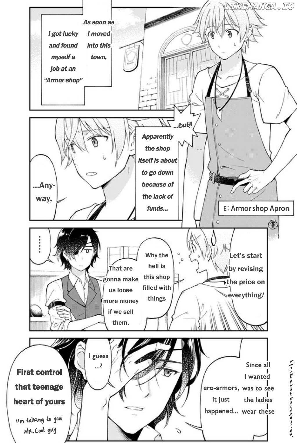 Armor Shop For Ladies & Gentlemen chapter 2 - page 2