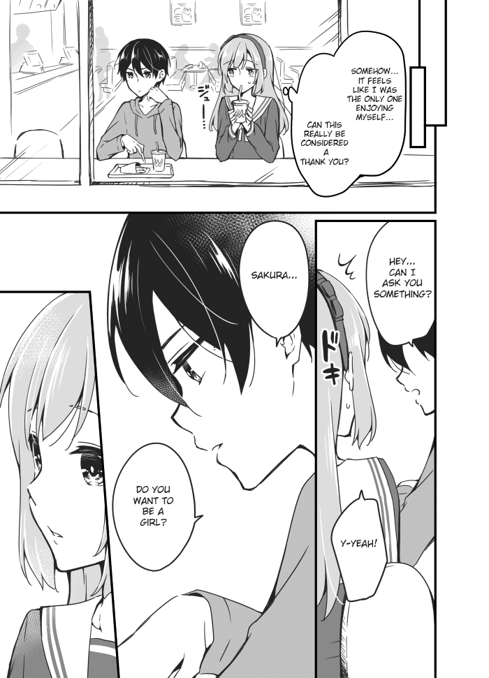 Sakura-Chan To Amane-Kun Chapter 4 - page 9