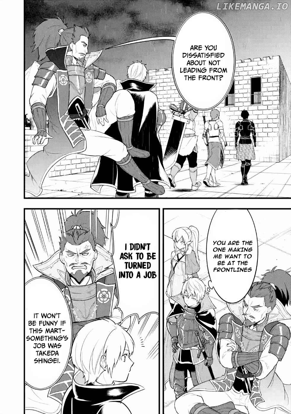 Oda Nobunaga to Iu Nazo no Shokugyo ga Mahou Kenshi yori Cheat Dattanode, Oukoku wo Tsukuru Koto ni Shimashita chapter 27 - page 31