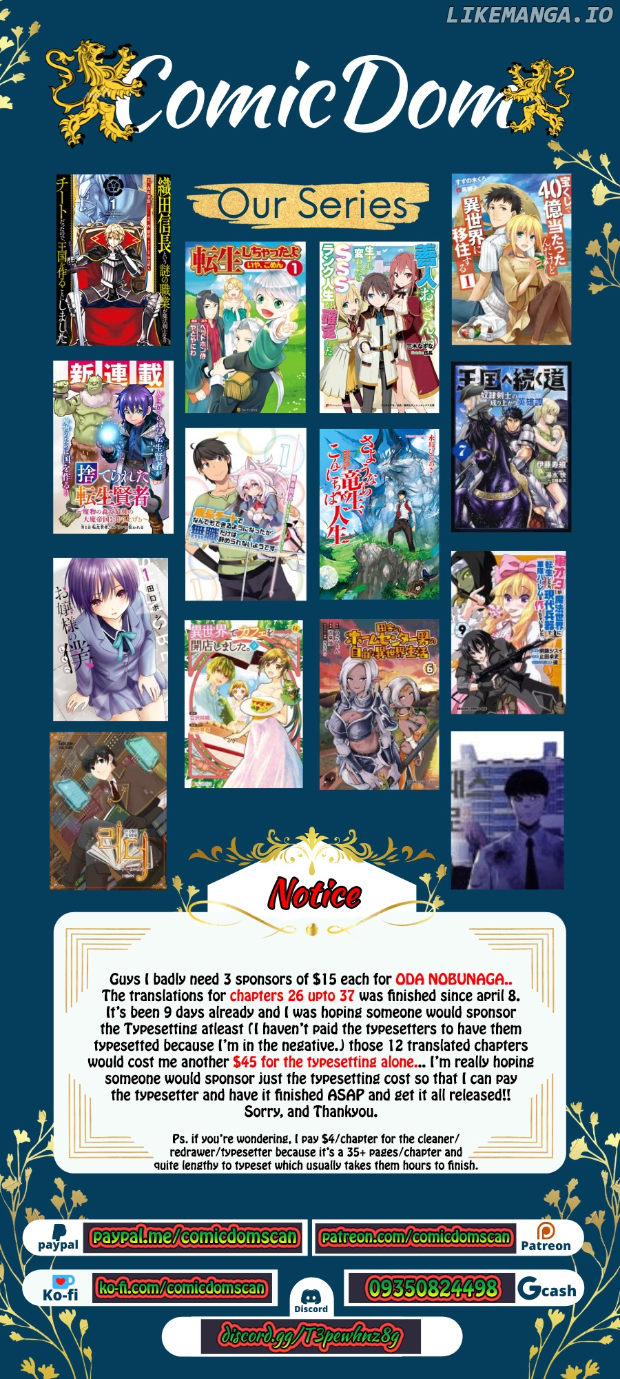 Oda Nobunaga to Iu Nazo no Shokugyo ga Mahou Kenshi yori Cheat Dattanode, Oukoku wo Tsukuru Koto ni Shimashita chapter 24 - page 1