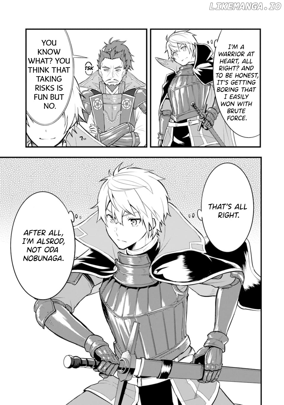 Oda Nobunaga to Iu Nazo no Shokugyo ga Mahou Kenshi yori Cheat Dattanode, Oukoku wo Tsukuru Koto ni Shimashita chapter 24 - page 30