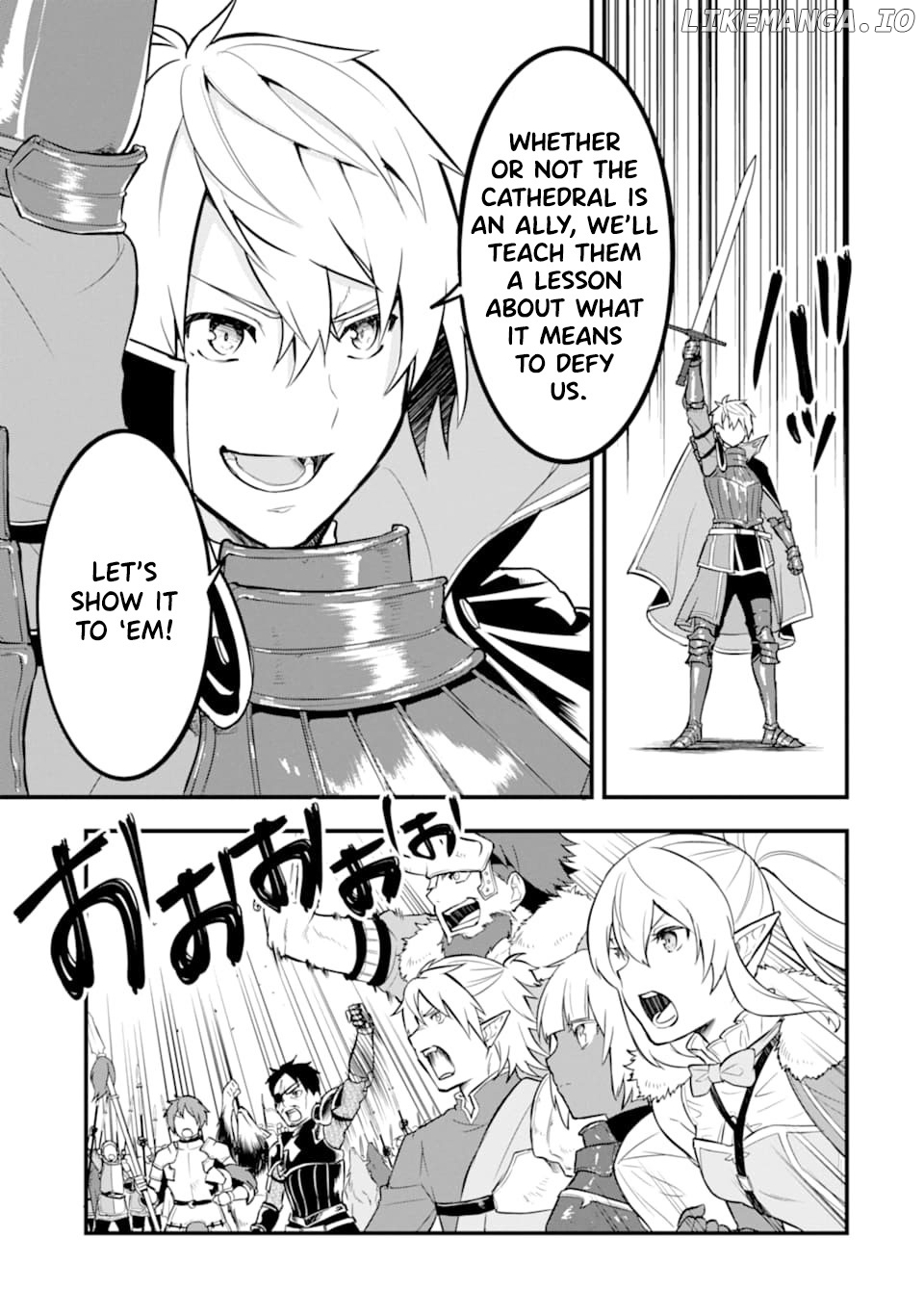 Oda Nobunaga to Iu Nazo no Shokugyo ga Mahou Kenshi yori Cheat Dattanode, Oukoku wo Tsukuru Koto ni Shimashita chapter 24 - page 32