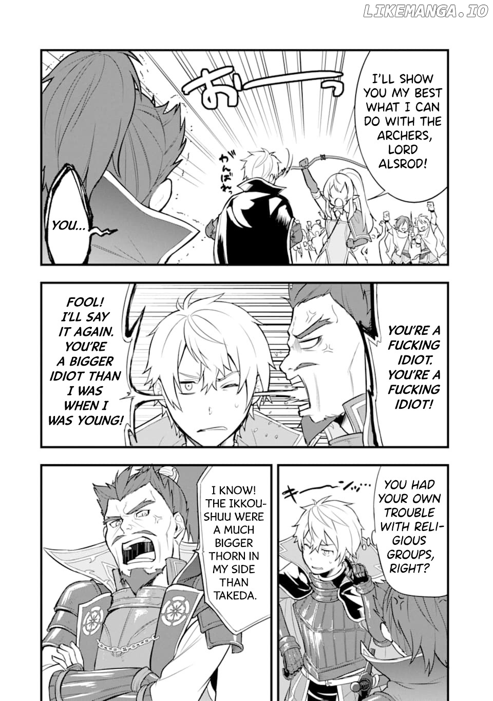 Oda Nobunaga to Iu Nazo no Shokugyo ga Mahou Kenshi yori Cheat Dattanode, Oukoku wo Tsukuru Koto ni Shimashita chapter 24 - page 33