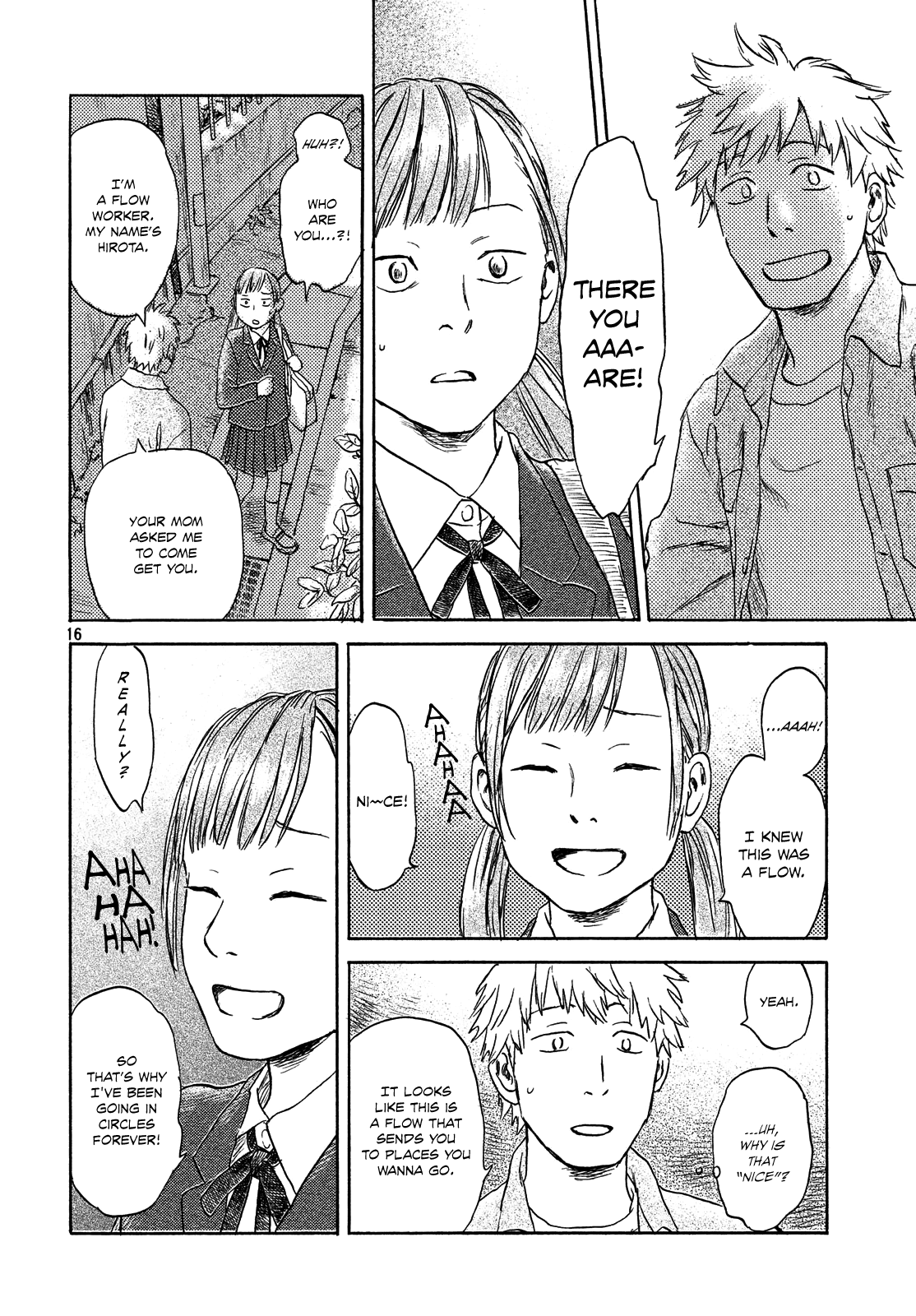 Neko ga Nishi Mukya chapter 8 - page 16