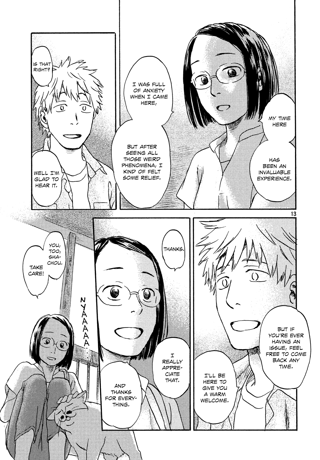 Neko ga Nishi Mukya chapter 10 - page 13