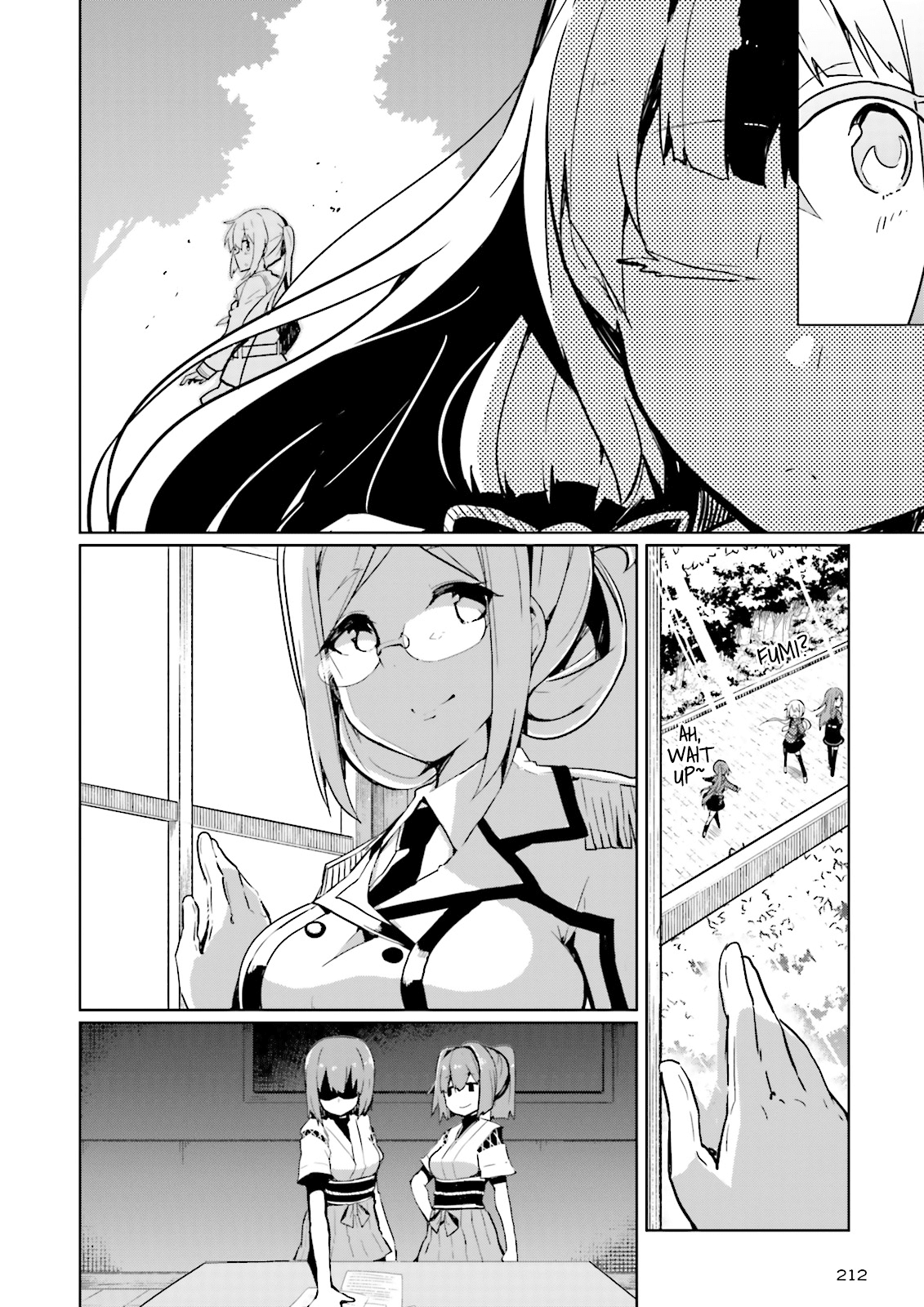 Kantai Collection -Kancolle- Suiheisen No, Fumizuki chapter 0.1 - page 5