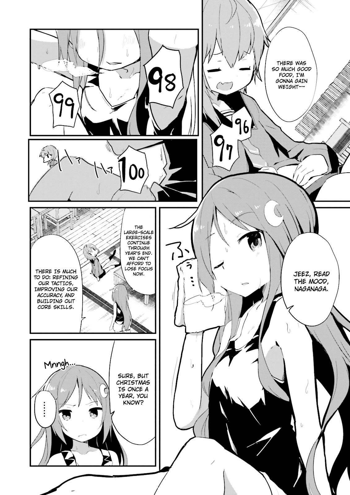 Kantai Collection -Kancolle- Suiheisen No, Fumizuki chapter 8 - page 2