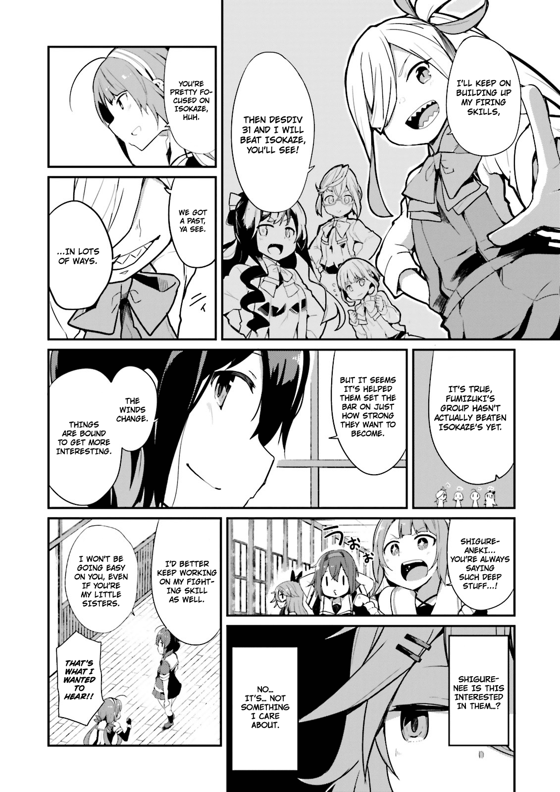 Kantai Collection -Kancolle- Suiheisen No, Fumizuki chapter 7 - page 6