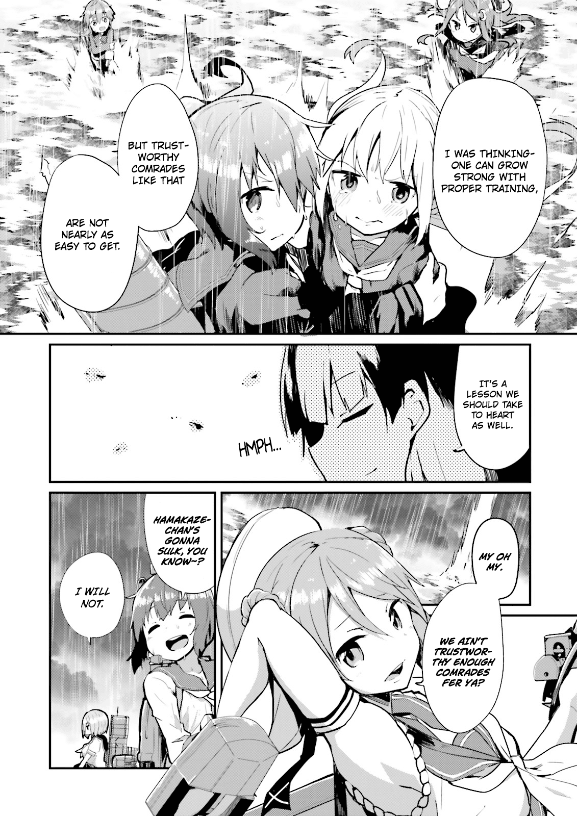 Kantai Collection -Kancolle- Suiheisen No, Fumizuki chapter 6 - page 17