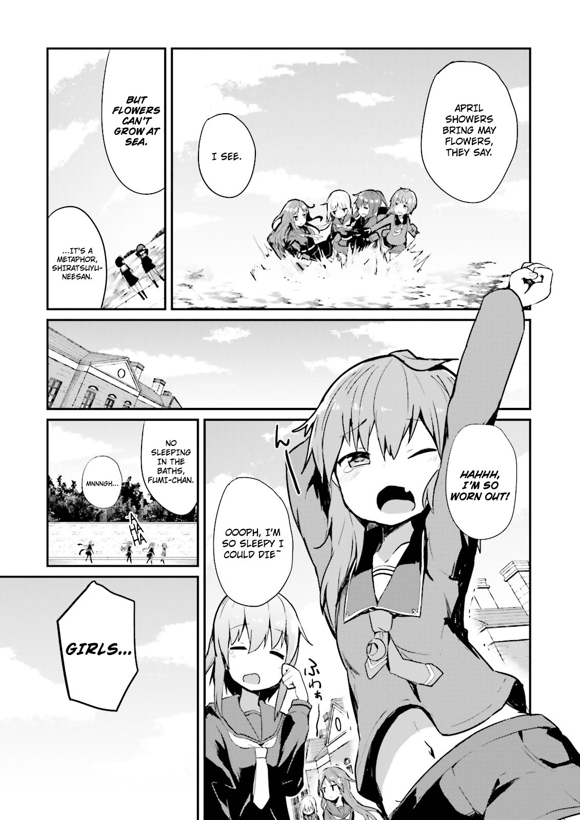 Kantai Collection -Kancolle- Suiheisen No, Fumizuki chapter 6 - page 22