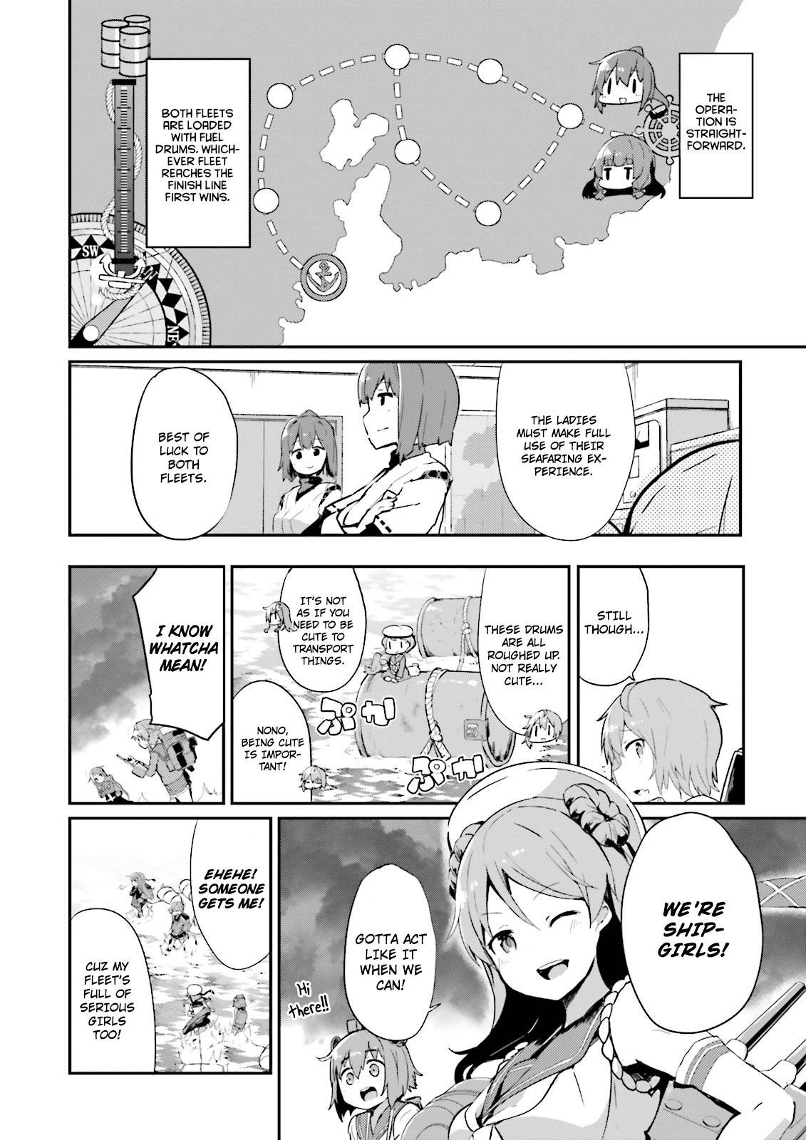 Kantai Collection -Kancolle- Suiheisen No, Fumizuki chapter 5 - page 2