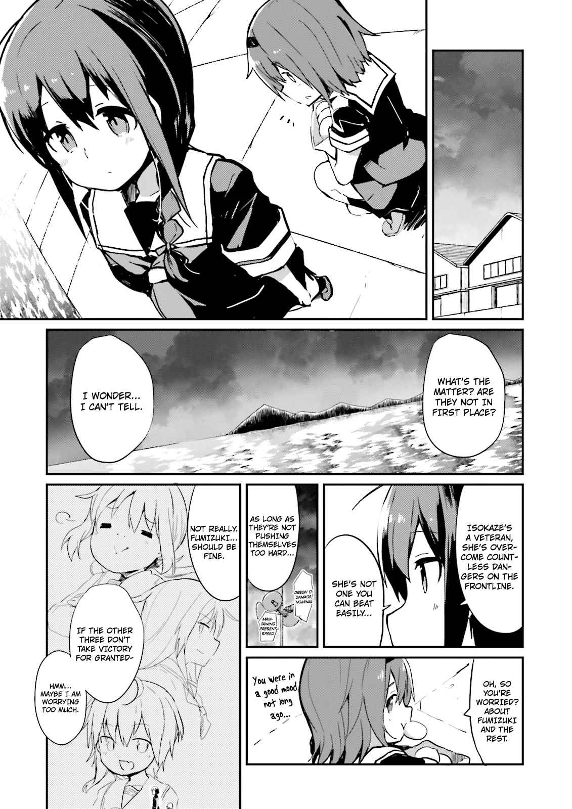 Kantai Collection -Kancolle- Suiheisen No, Fumizuki chapter 5 - page 20