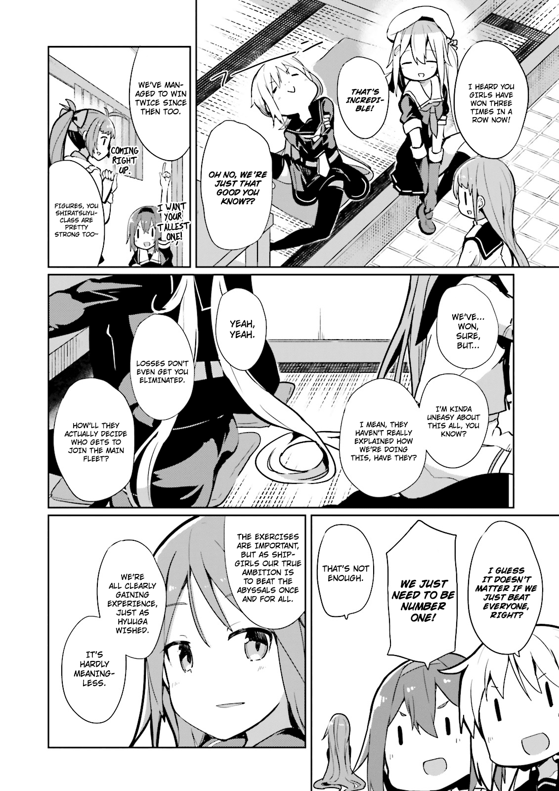 Kantai Collection -Kancolle- Suiheisen No, Fumizuki chapter 4 - page 8