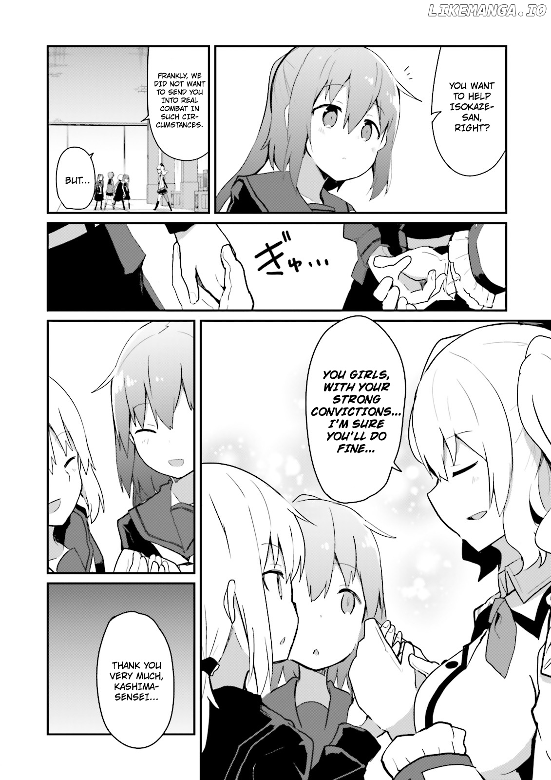 Kantai Collection -Kancolle- Suiheisen No, Fumizuki chapter 17 - page 10