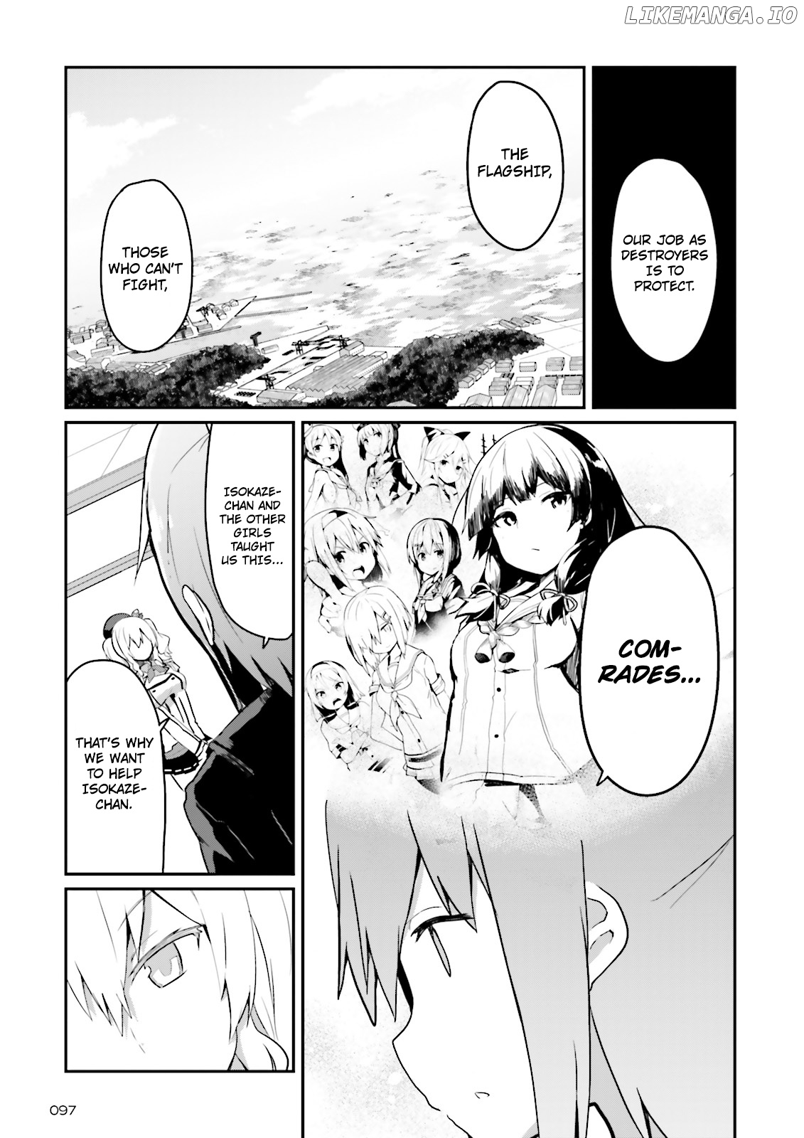 Kantai Collection -Kancolle- Suiheisen No, Fumizuki chapter 17 - page 7