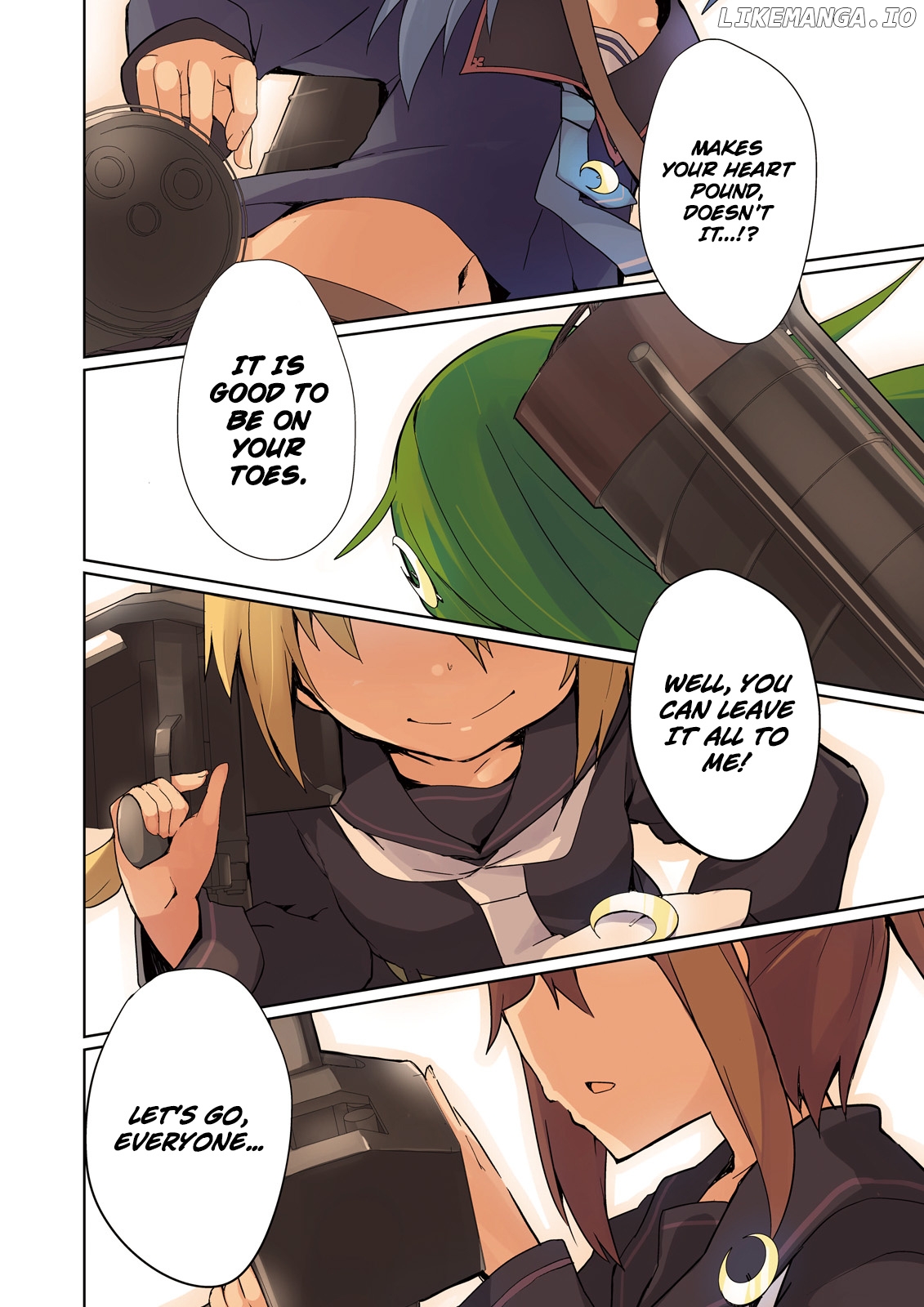 Kantai Collection -Kancolle- Suiheisen No, Fumizuki chapter 1 - page 2