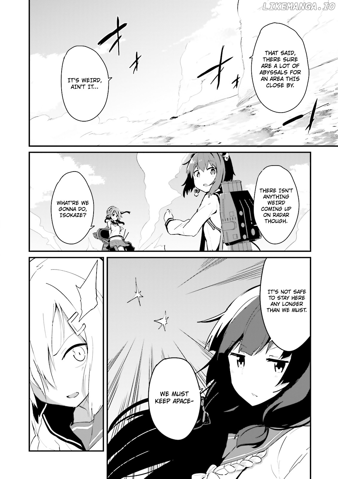 Kantai Collection -Kancolle- Suiheisen No, Fumizuki chapter 16 - page 12
