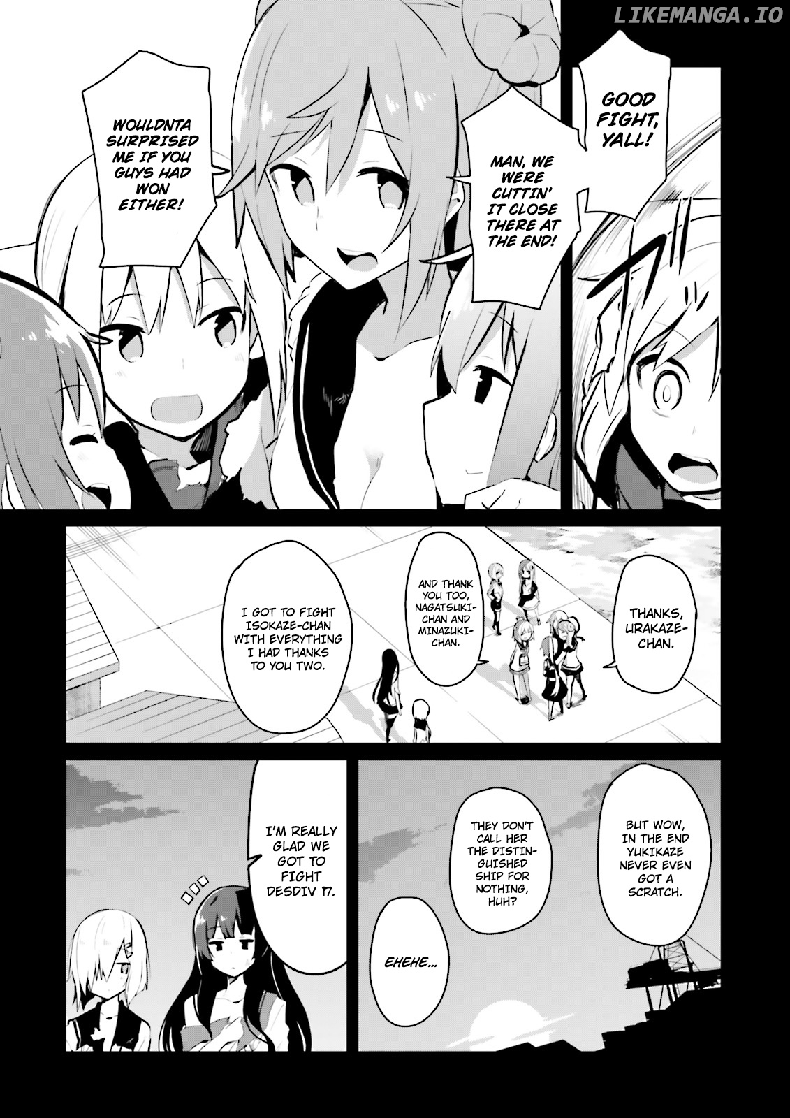 Kantai Collection -Kancolle- Suiheisen No, Fumizuki chapter 16 - page 5