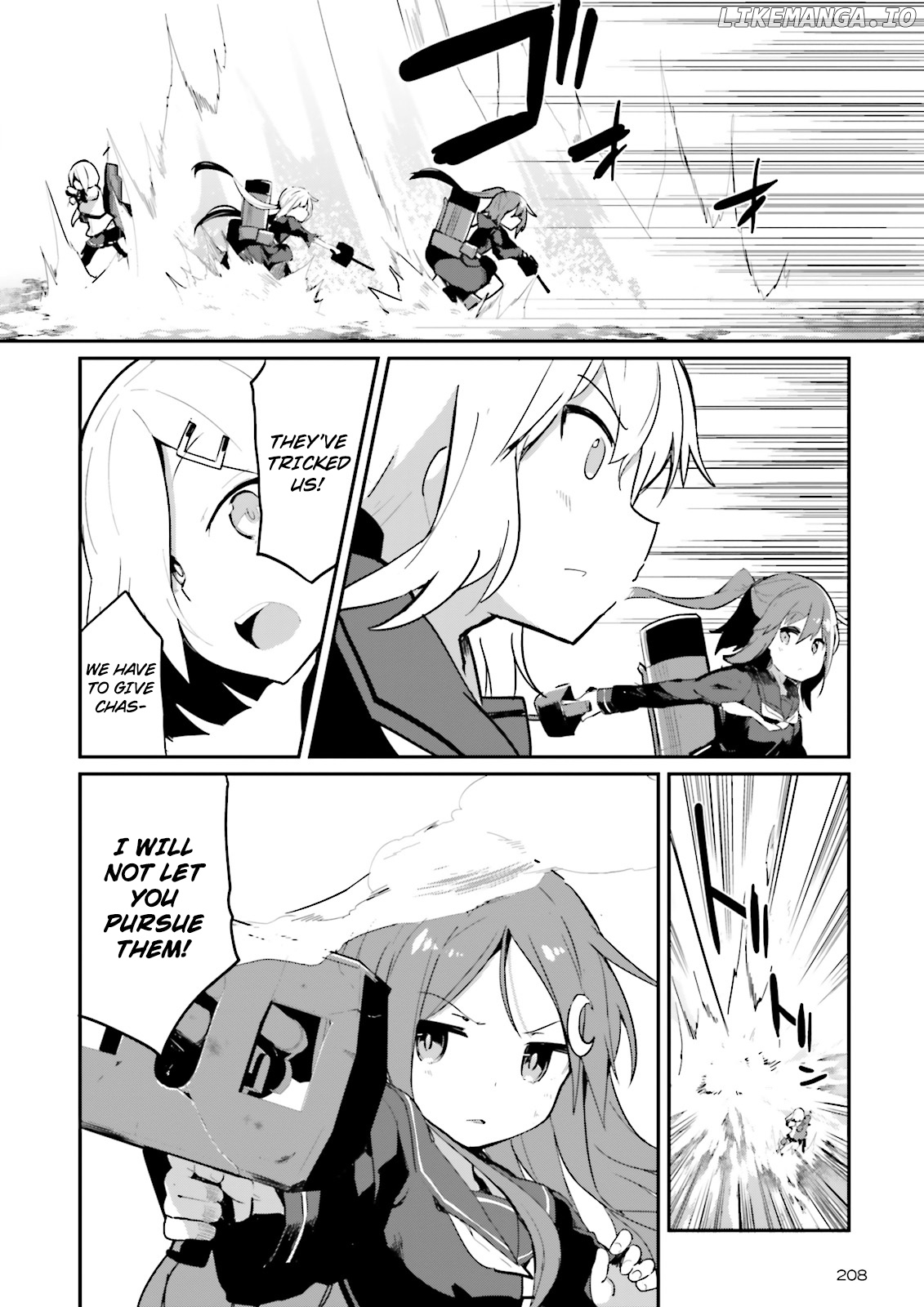 Kantai Collection -Kancolle- Suiheisen No, Fumizuki chapter 15 - page 4