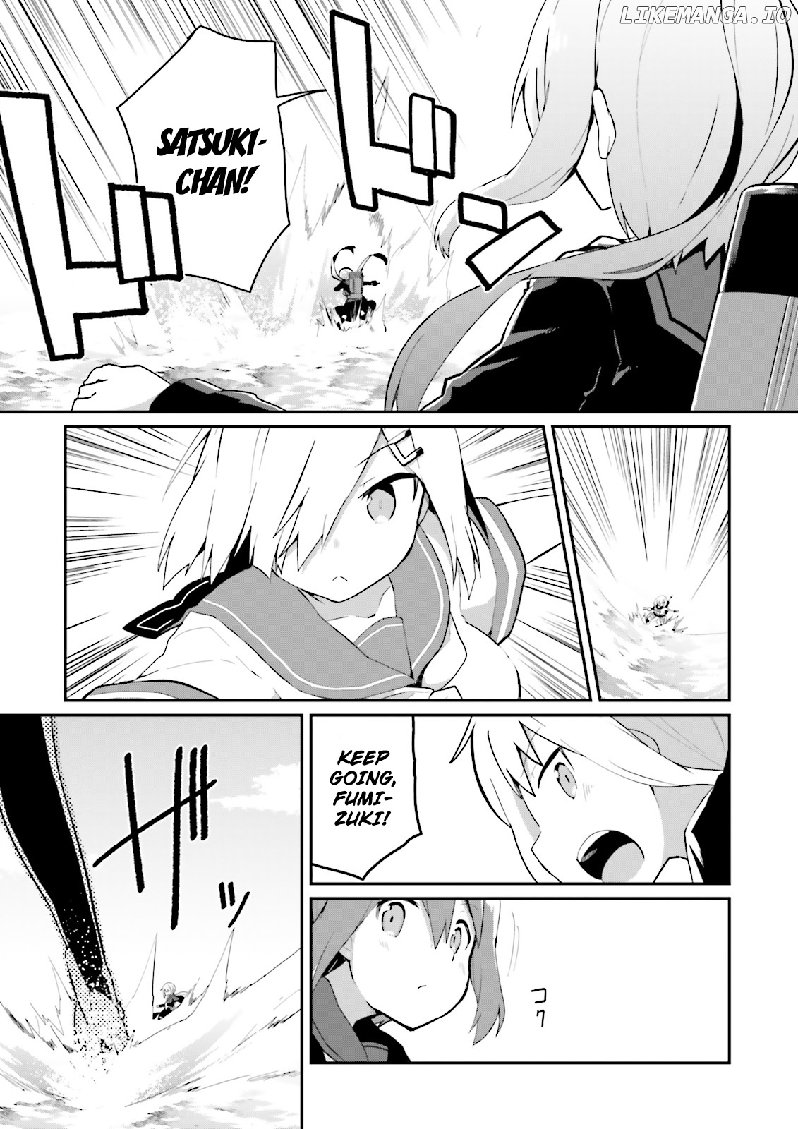 Kantai Collection -Kancolle- Suiheisen No, Fumizuki chapter 15 - page 7