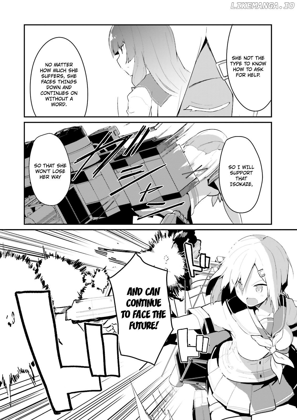 Kantai Collection -Kancolle- Suiheisen No, Fumizuki chapter 15 - page 9