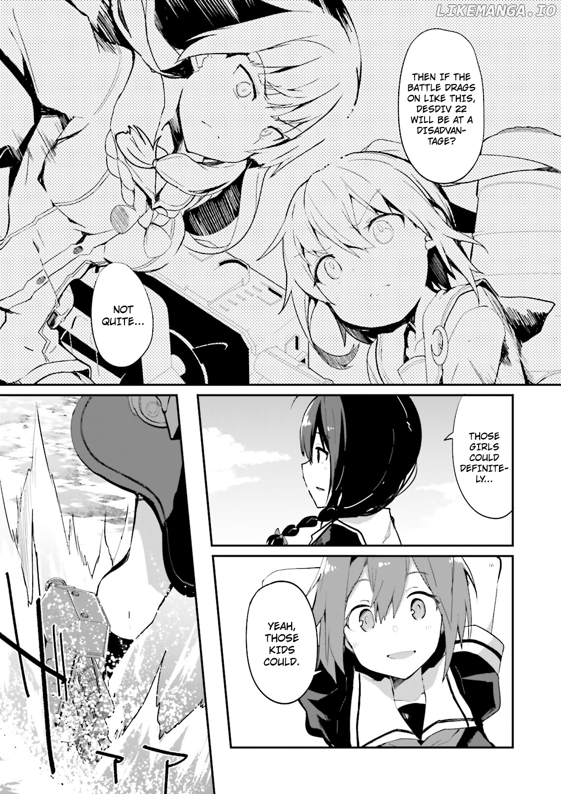 Kantai Collection -Kancolle- Suiheisen No, Fumizuki chapter 14 - page 8