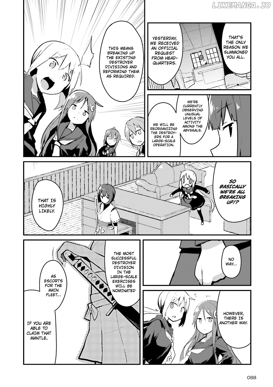 Kantai Collection -Kancolle- Suiheisen No, Fumizuki chapter 13 - page 14