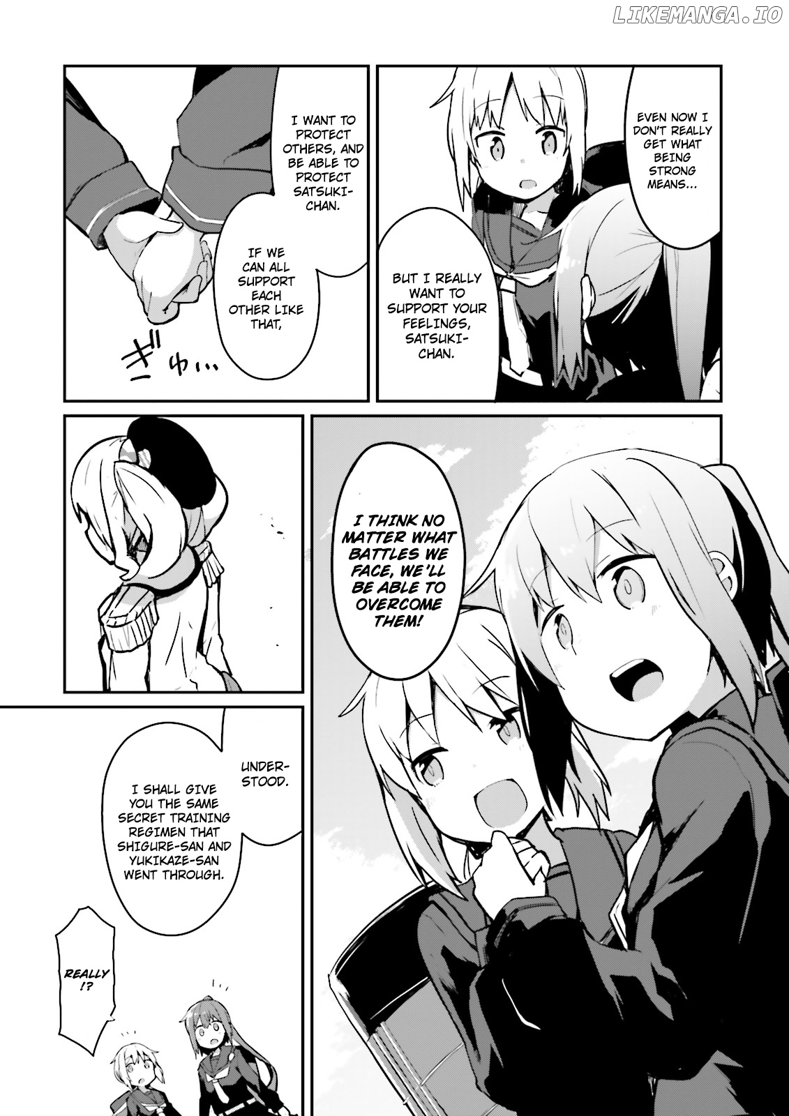 Kantai Collection -Kancolle- Suiheisen No, Fumizuki chapter 12 - page 17