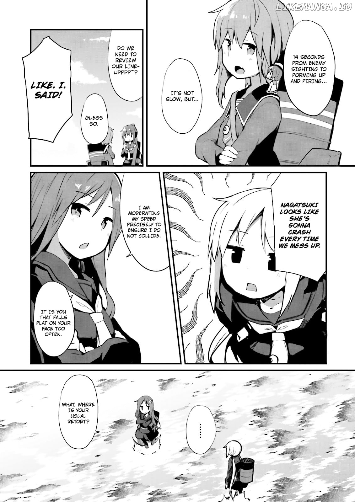 Kantai Collection -Kancolle- Suiheisen No, Fumizuki chapter 12 - page 2