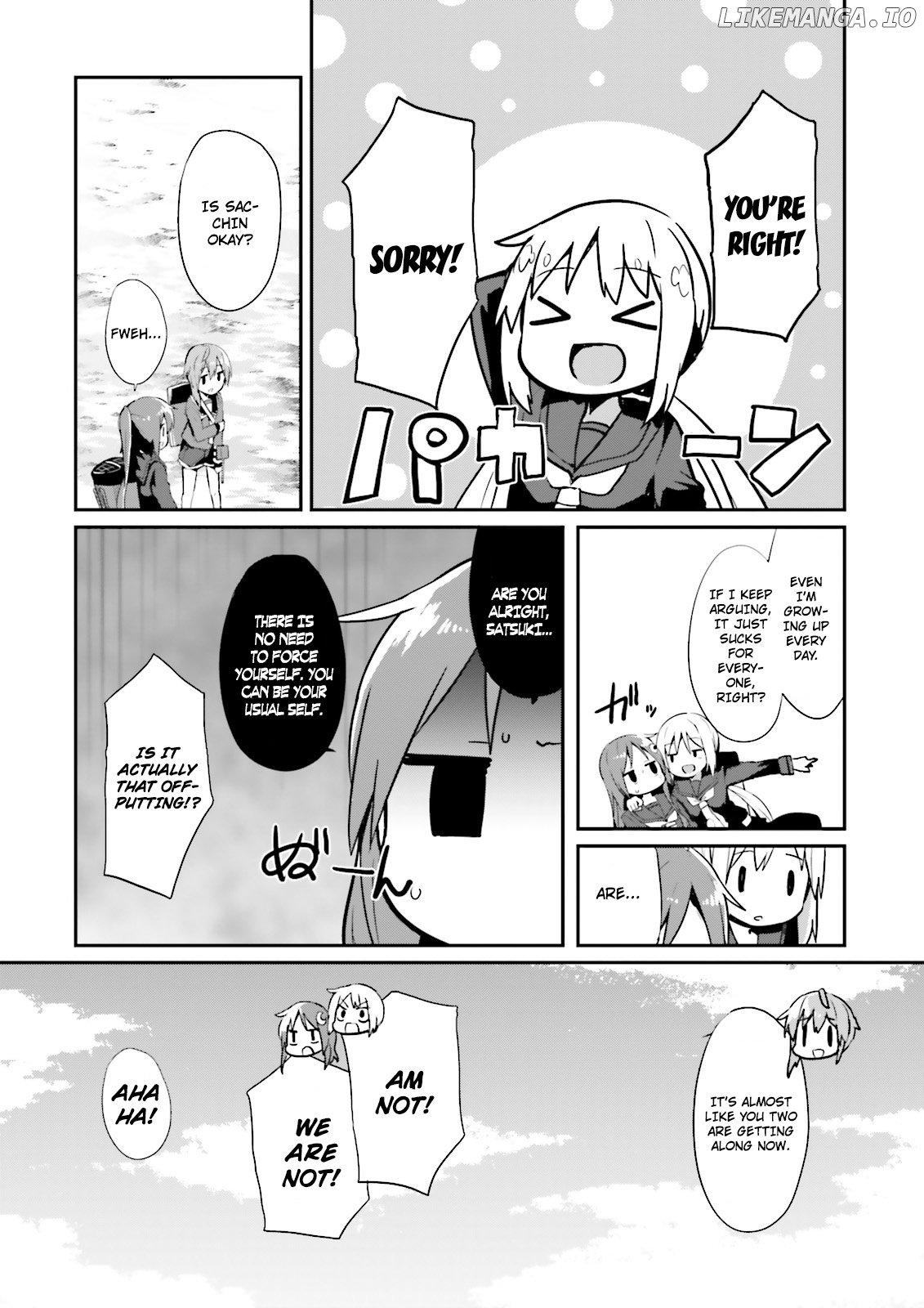 Kantai Collection -Kancolle- Suiheisen No, Fumizuki chapter 12 - page 3