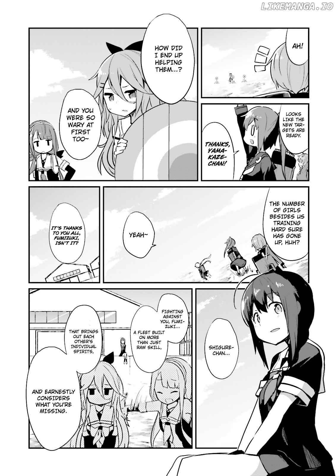 Kantai Collection -Kancolle- Suiheisen No, Fumizuki chapter 12 - page 4