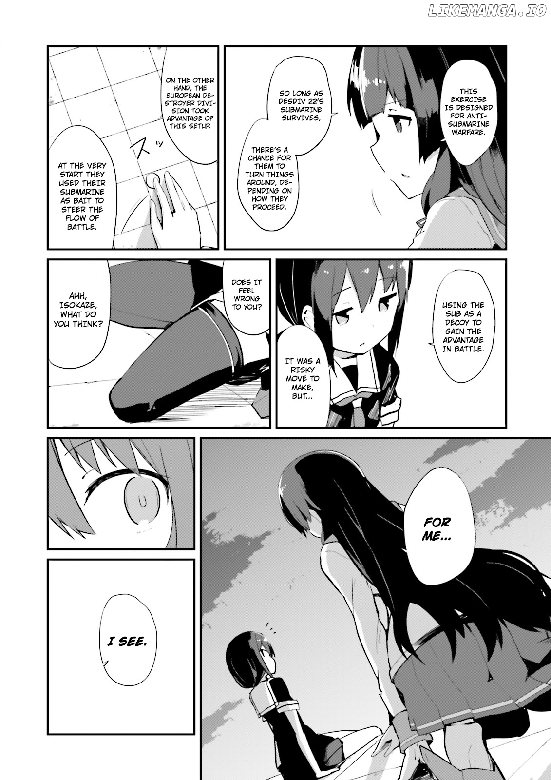 Kantai Collection -Kancolle- Suiheisen No, Fumizuki chapter 11 - page 6