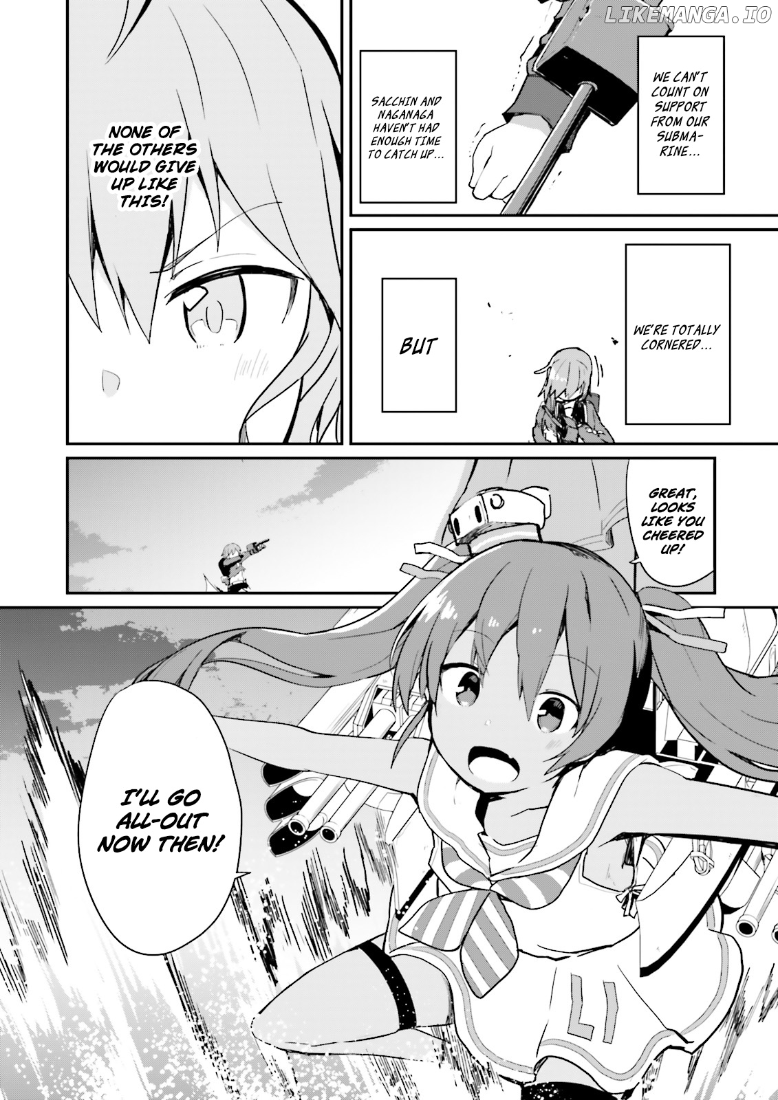 Kantai Collection -Kancolle- Suiheisen No, Fumizuki chapter 11 - page 8
