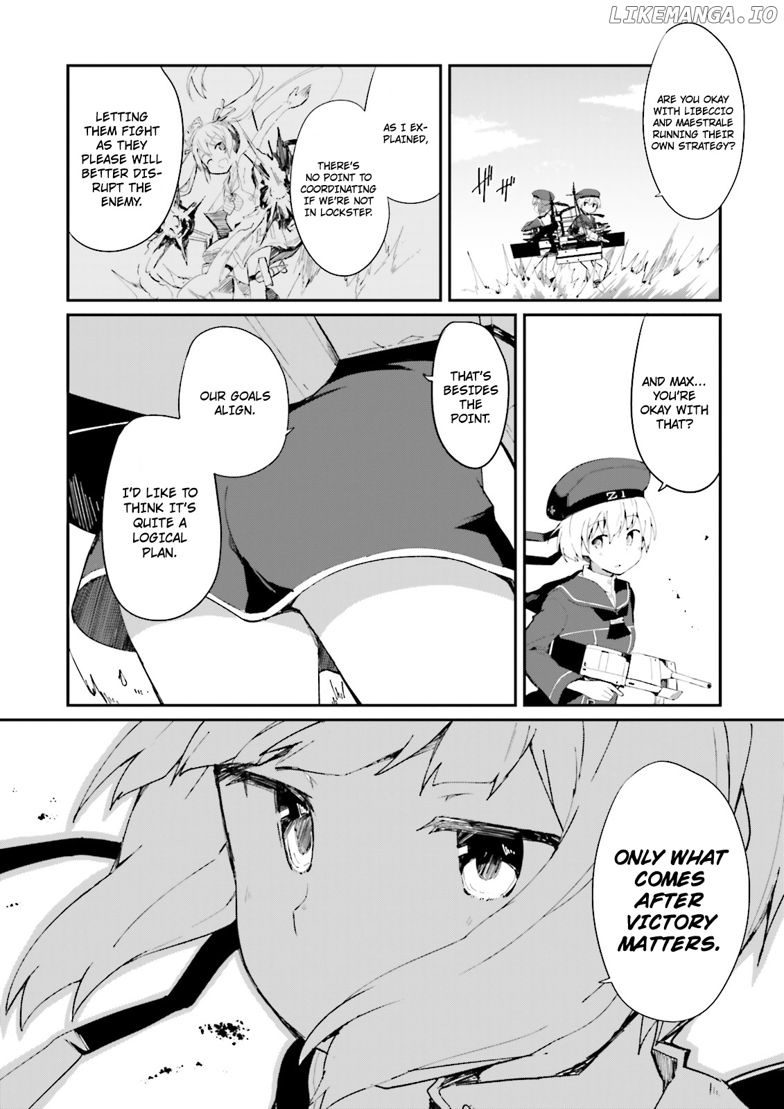 Kantai Collection -Kancolle- Suiheisen No, Fumizuki chapter 10 - page 16