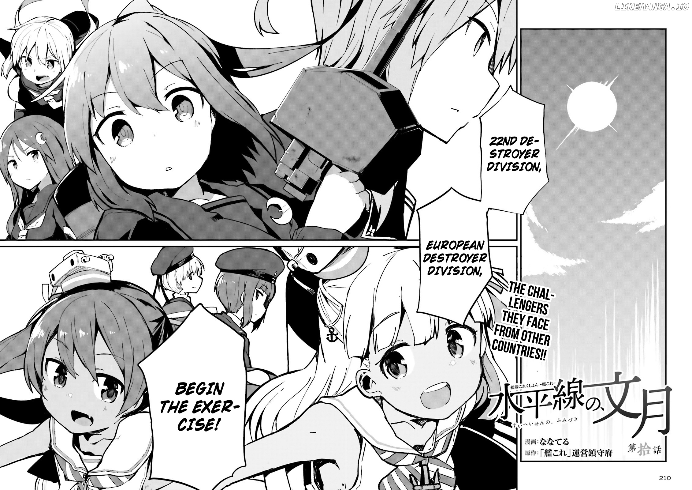 Kantai Collection -Kancolle- Suiheisen No, Fumizuki chapter 10 - page 2