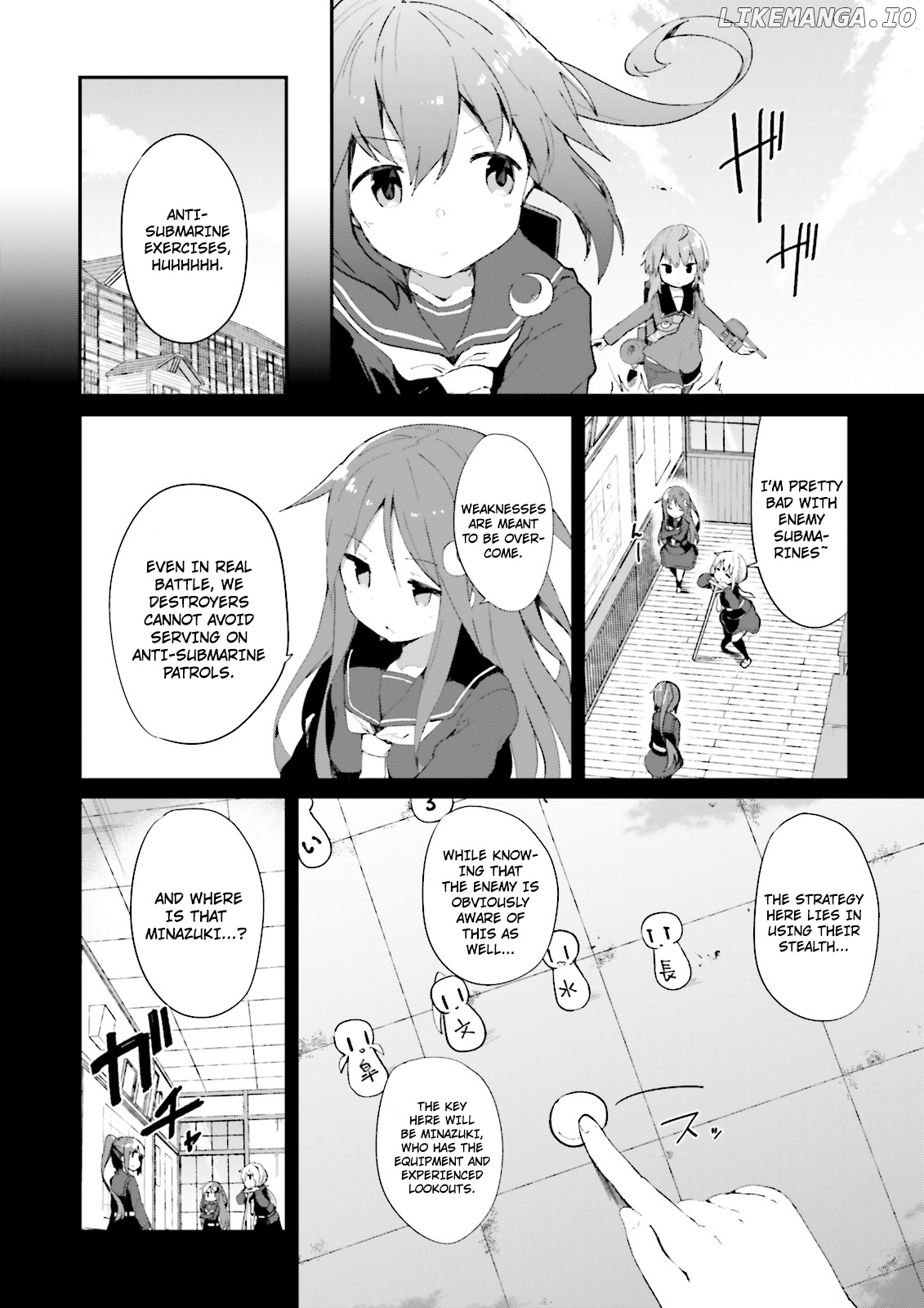 Kantai Collection -Kancolle- Suiheisen No, Fumizuki chapter 10 - page 3