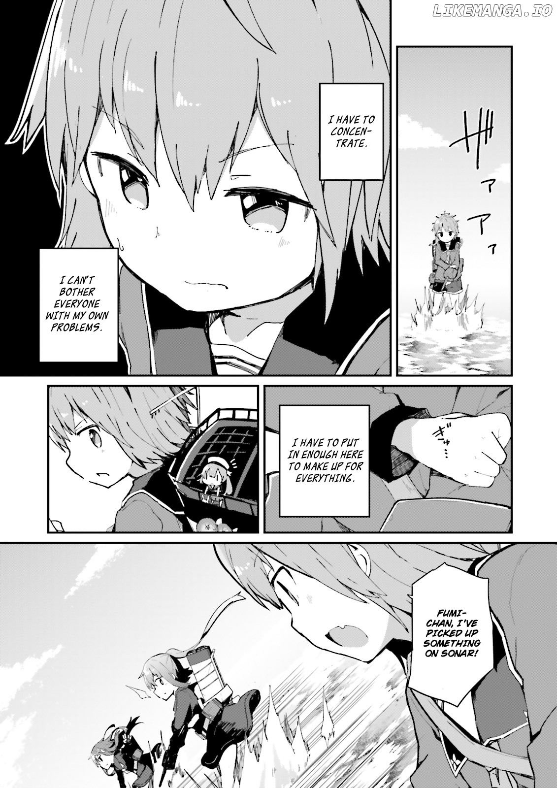 Kantai Collection -Kancolle- Suiheisen No, Fumizuki chapter 10 - page 5