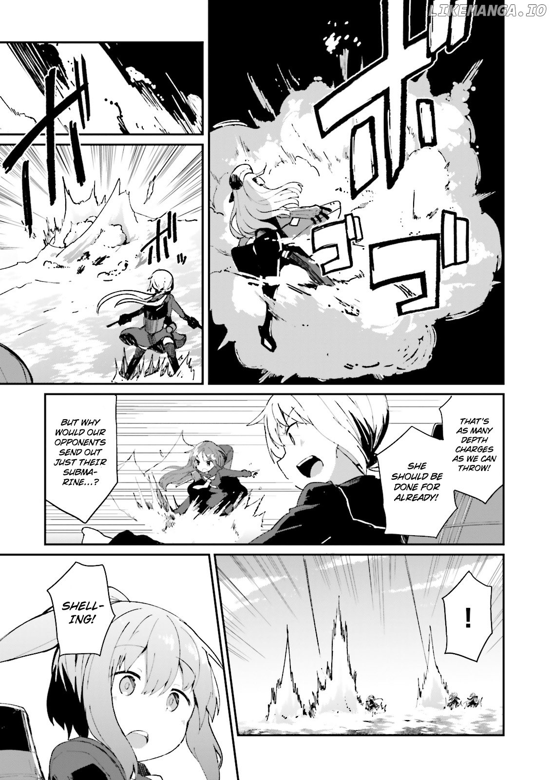 Kantai Collection -Kancolle- Suiheisen No, Fumizuki chapter 10 - page 8