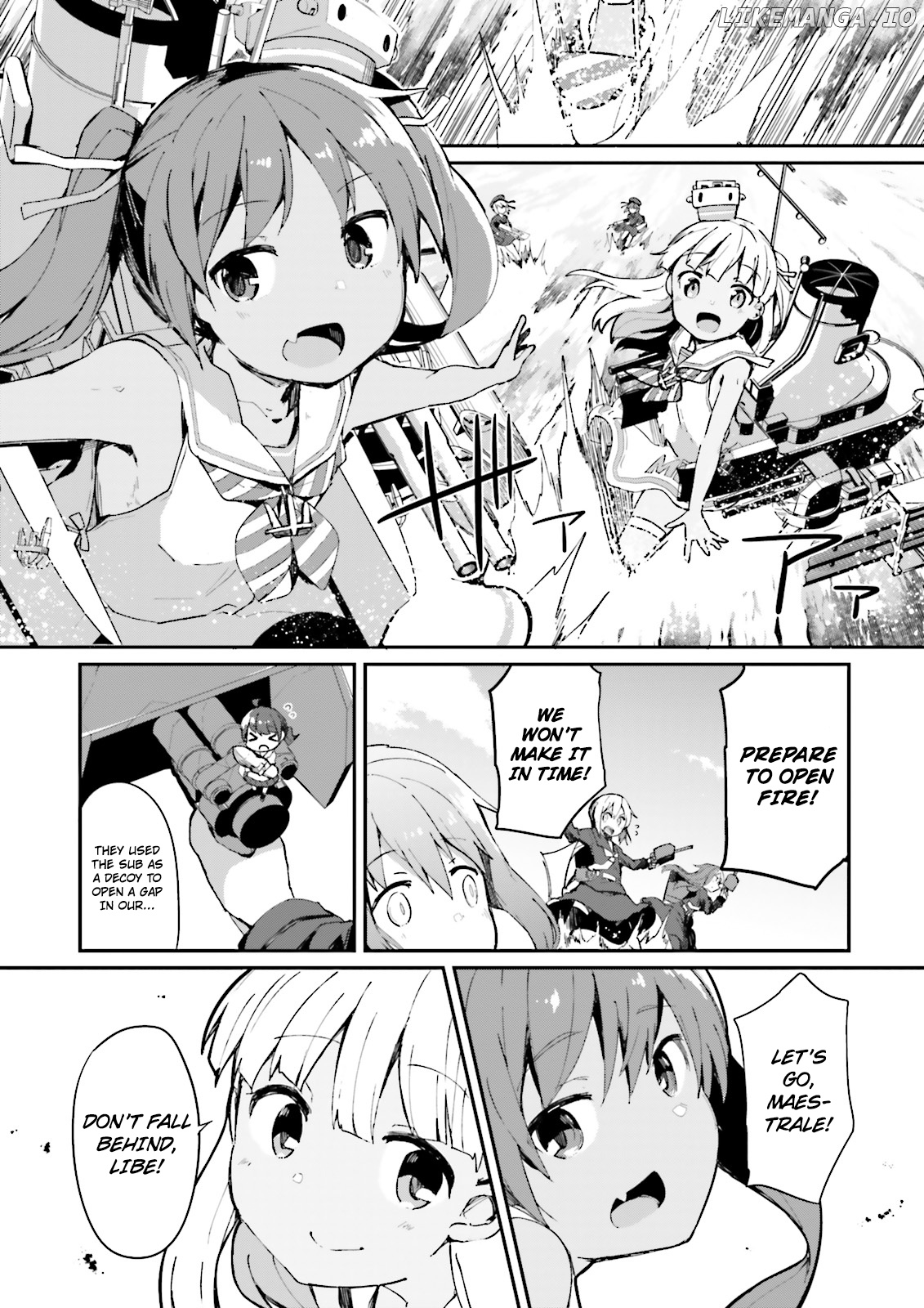 Kantai Collection -Kancolle- Suiheisen No, Fumizuki chapter 10 - page 9