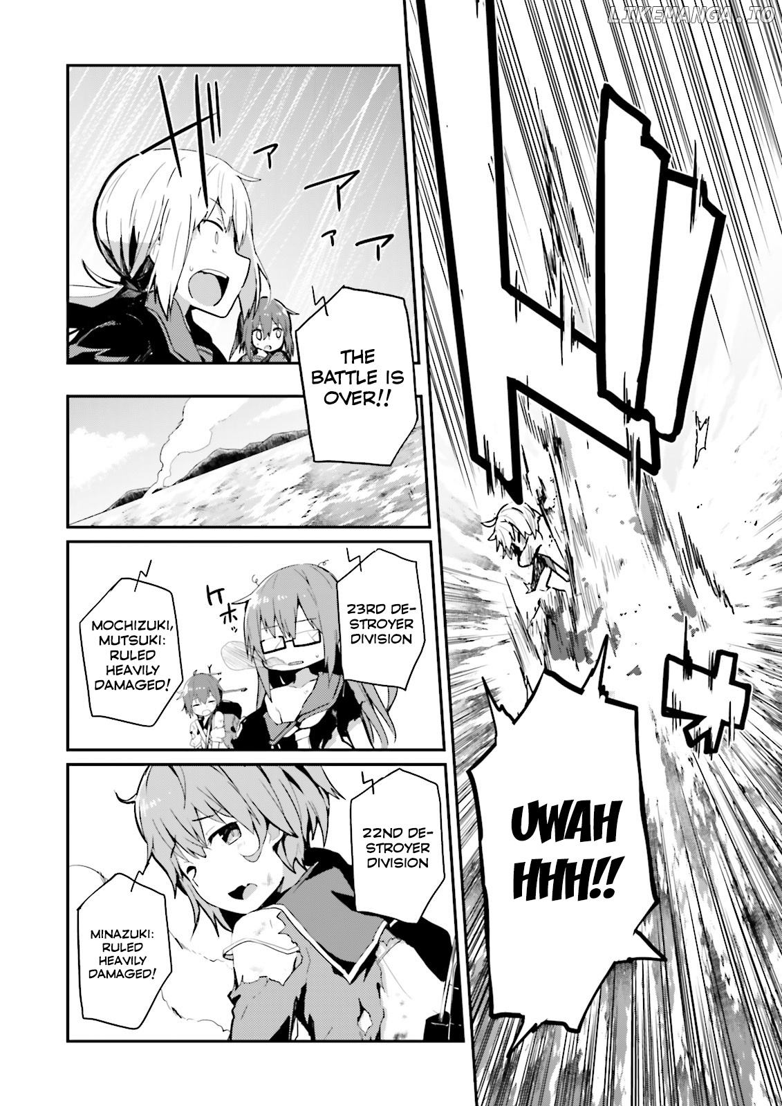 Kantai Collection -Kancolle- Suiheisen No, Fumizuki chapter 9 - page 4