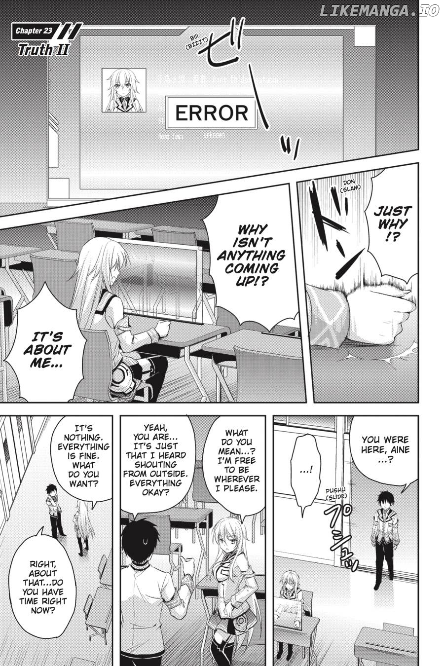 Masou Gakuen Hxh chapter 23 - page 1