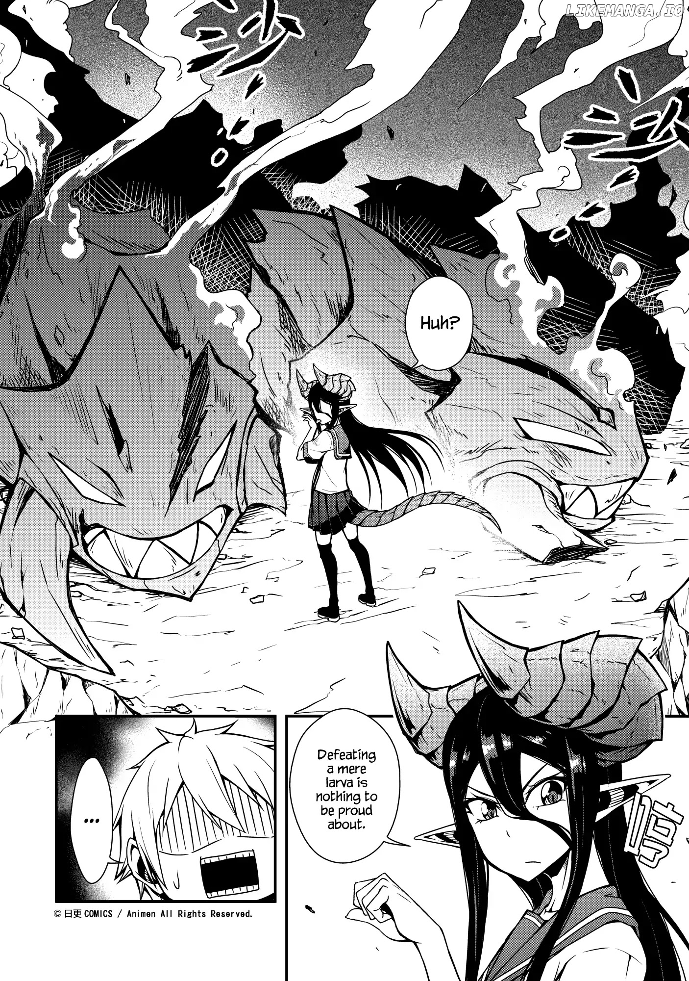 The Girl With Horns chapter 3 - page 2