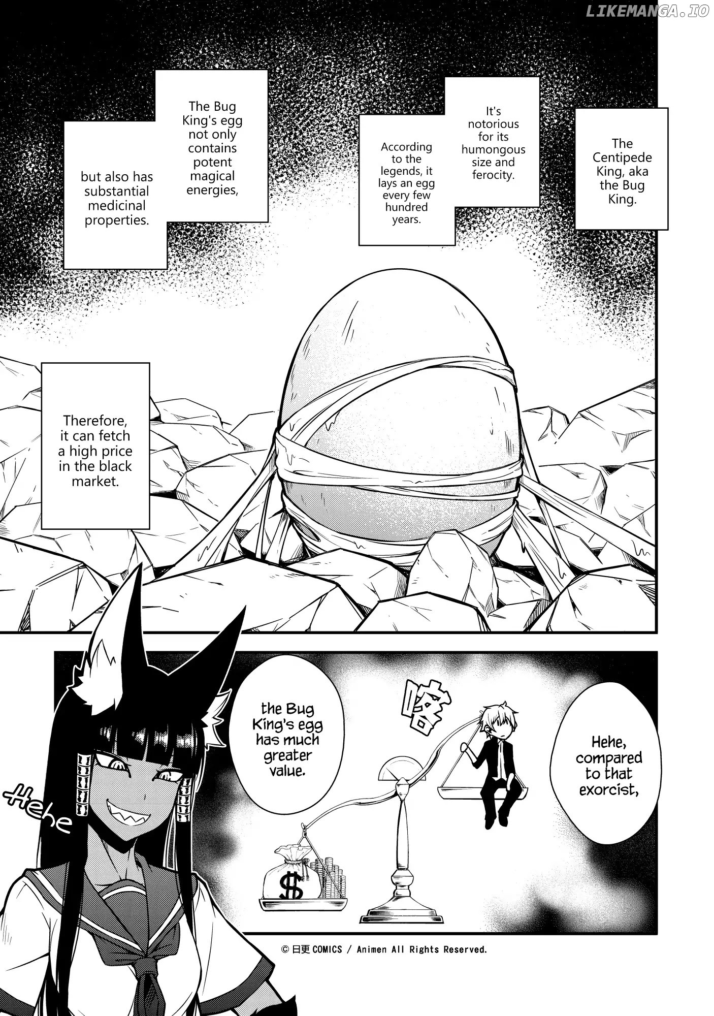 The Girl With Horns chapter 5 - page 1