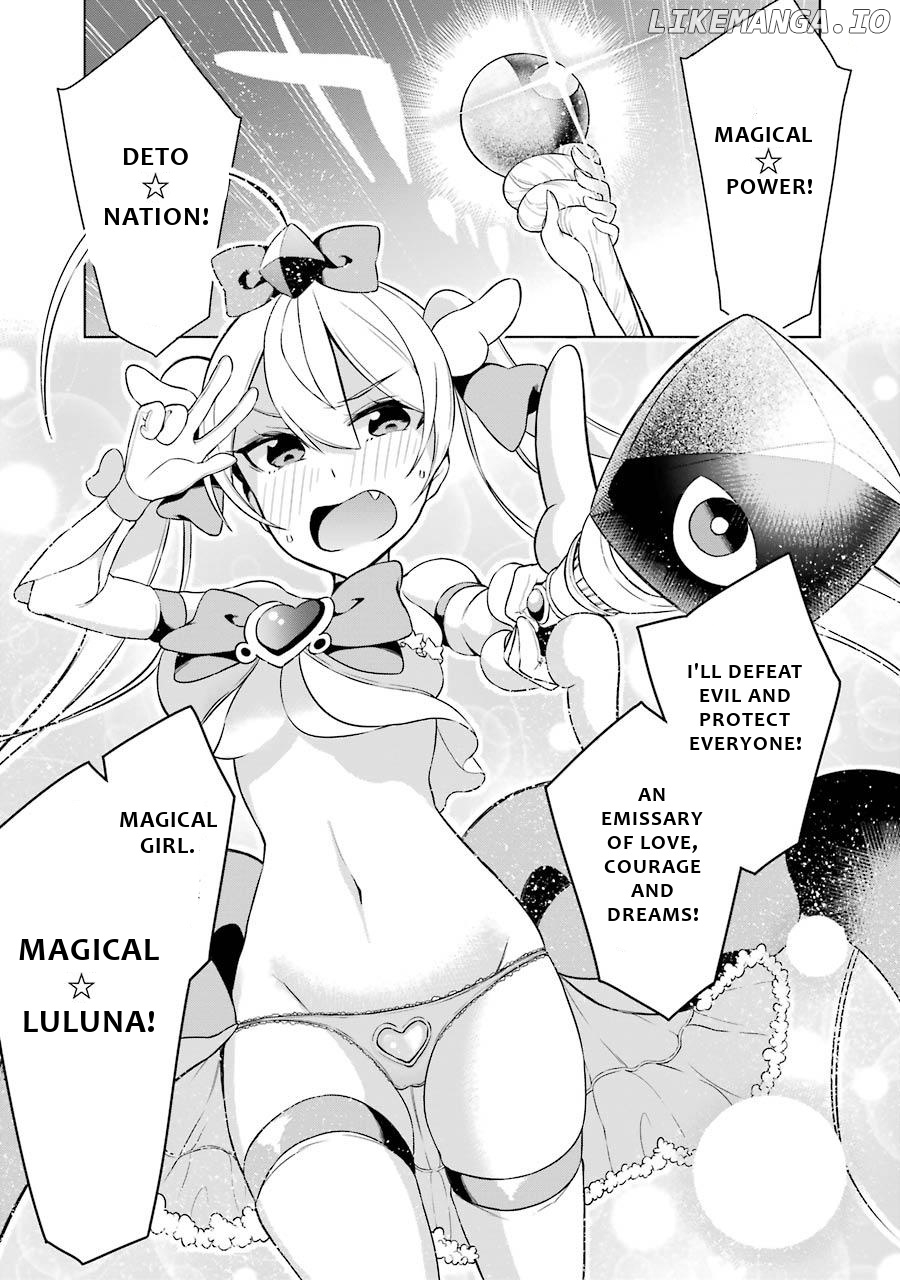 Isekai de Saikyou no Tsue ni Tensei shita Ore ga Iyagaru Shoujo wo Muriyari Mahou Shoujo ni P suru! chapter 6 - page 34