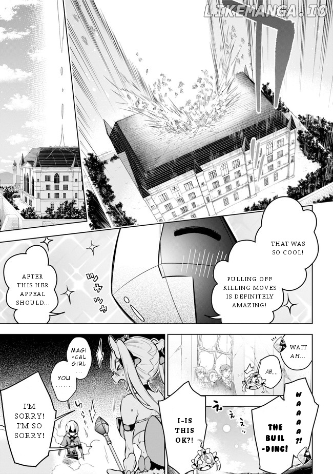 Isekai de Saikyou no Tsue ni Tensei shita Ore ga Iyagaru Shoujo wo Muriyari Mahou Shoujo ni P suru! chapter 20 - page 14