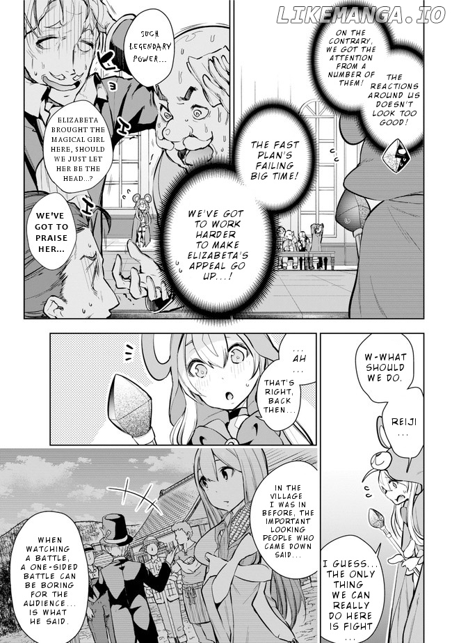 Isekai de Saikyou no Tsue ni Tensei shita Ore ga Iyagaru Shoujo wo Muriyari Mahou Shoujo ni P suru! chapter 20 - page 6