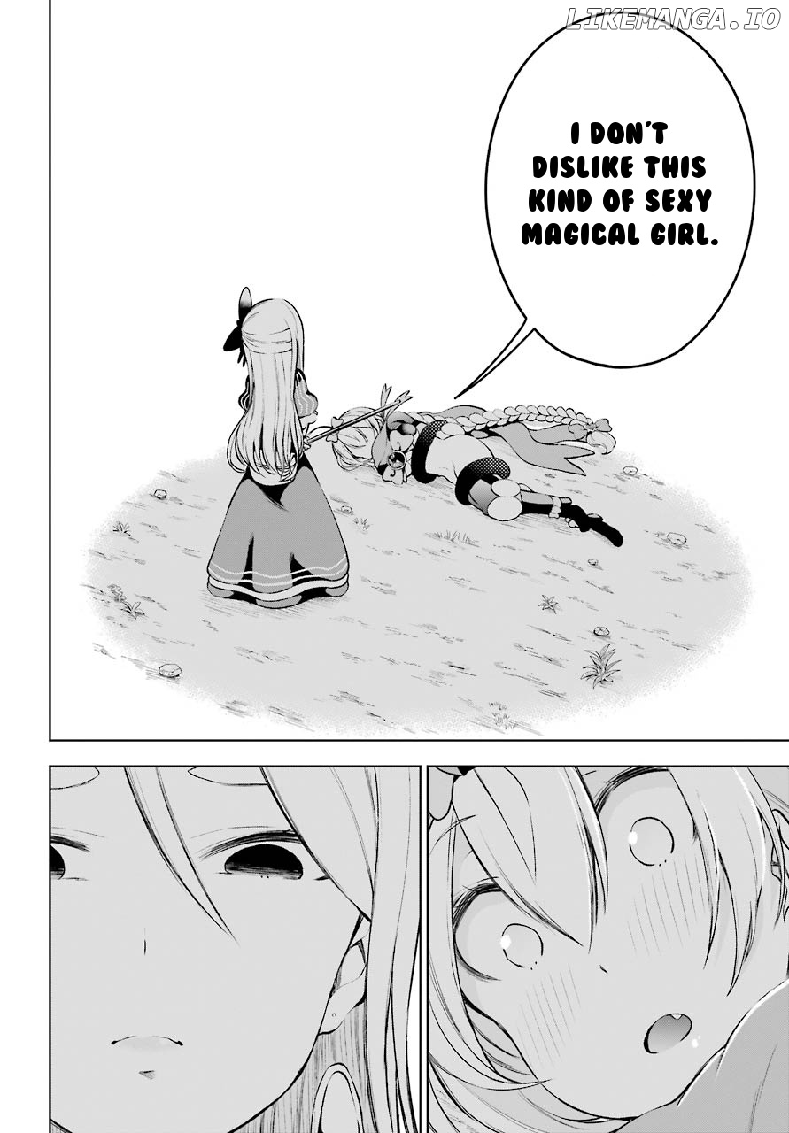 Isekai de Saikyou no Tsue ni Tensei shita Ore ga Iyagaru Shoujo wo Muriyari Mahou Shoujo ni P suru! chapter 10 - page 17