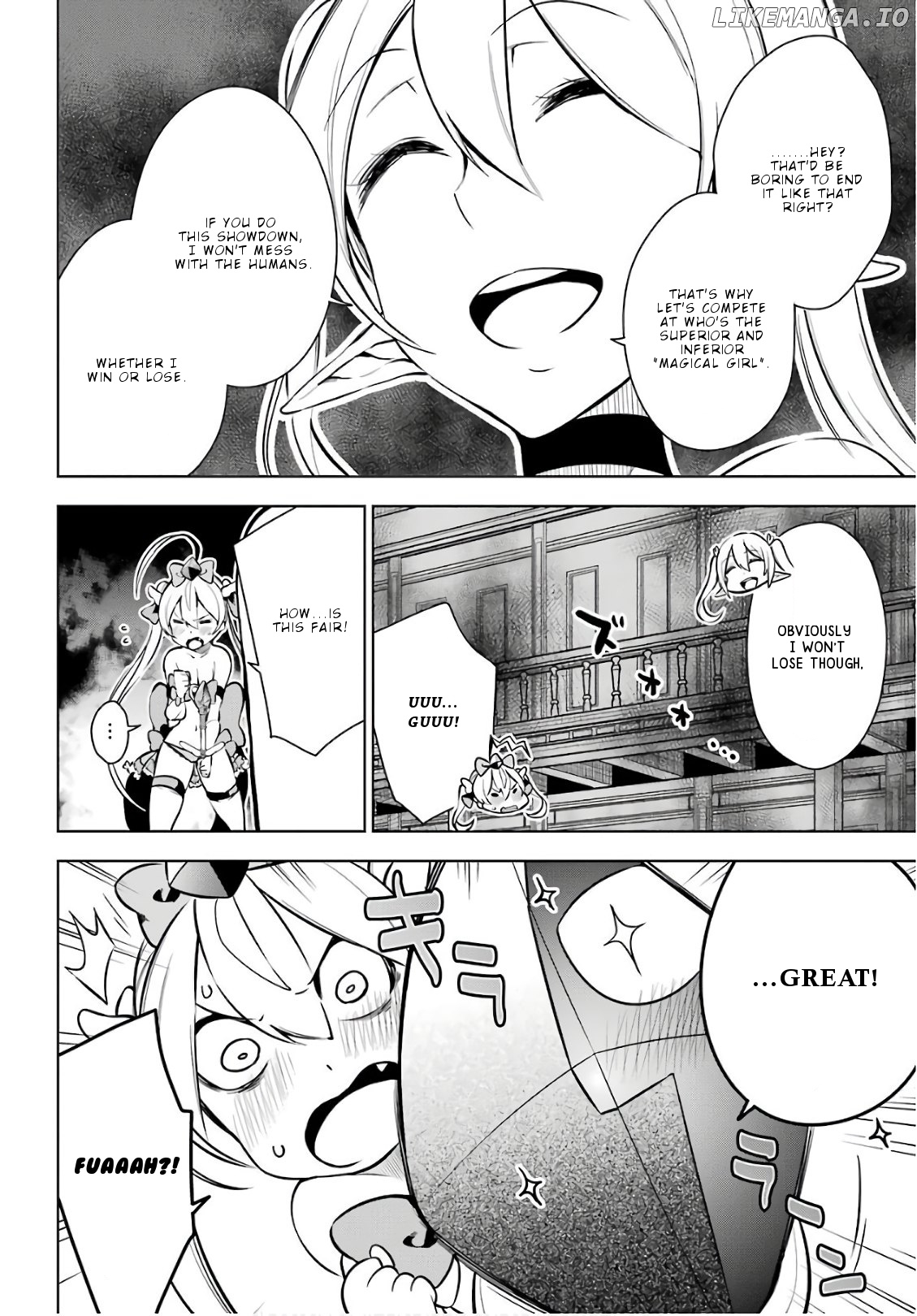 Isekai de Saikyou no Tsue ni Tensei shita Ore ga Iyagaru Shoujo wo Muriyari Mahou Shoujo ni P suru! chapter 15 - page 21
